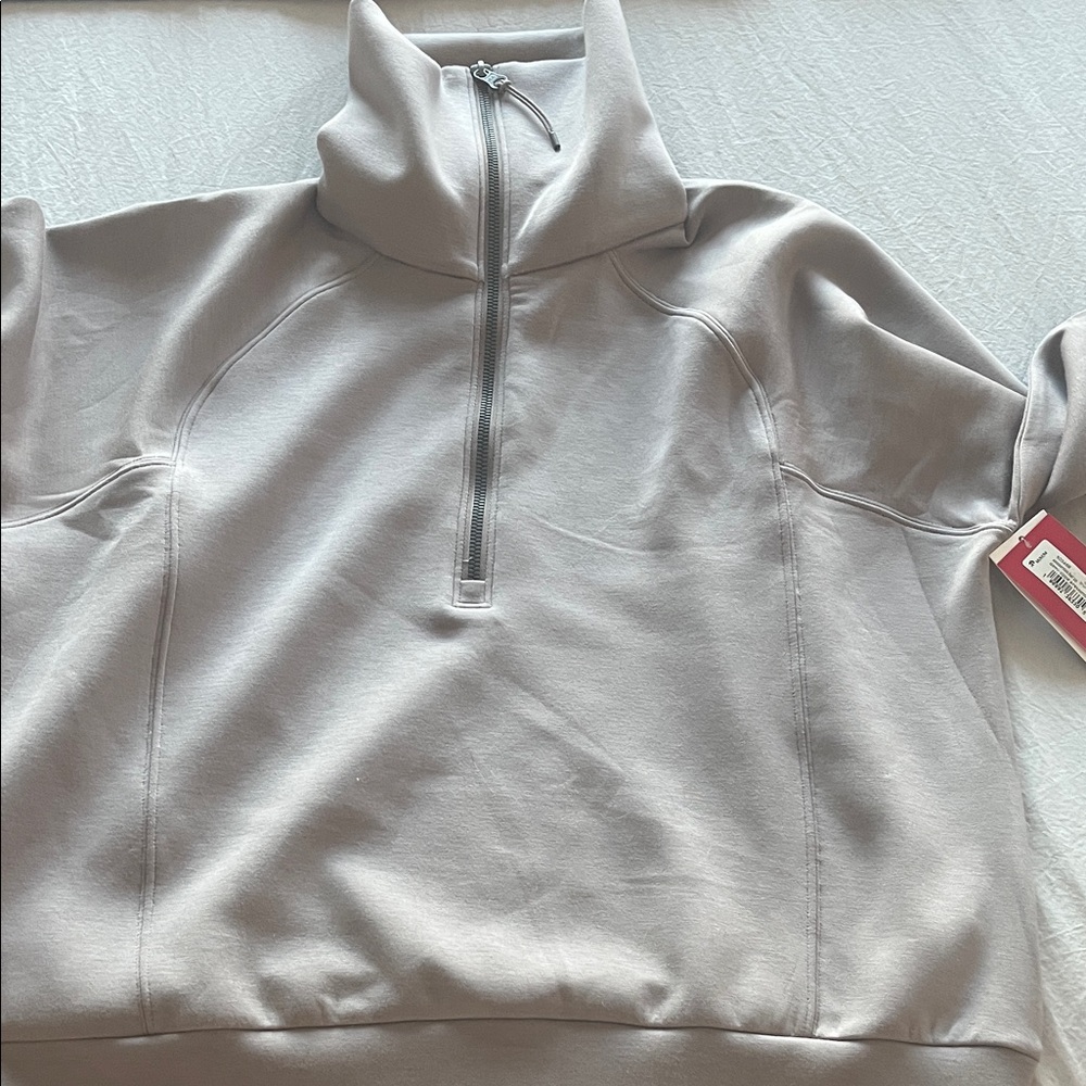 NWT Spanx Air Essentials quarter zip - Picture 3 of 5